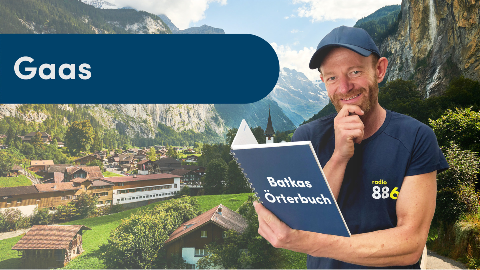 Der Batka vor einer Landschaft