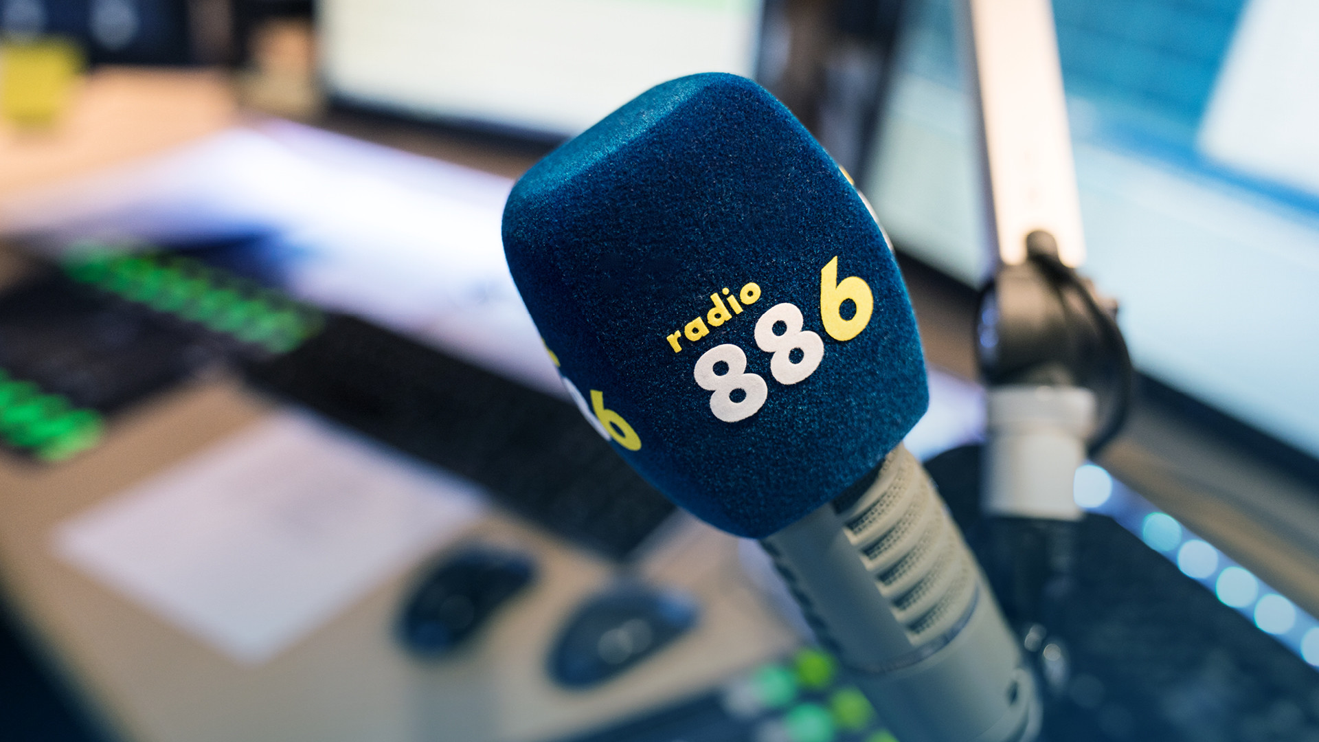 © Matthias Auer Radio 88.6 Studiomiktrofon