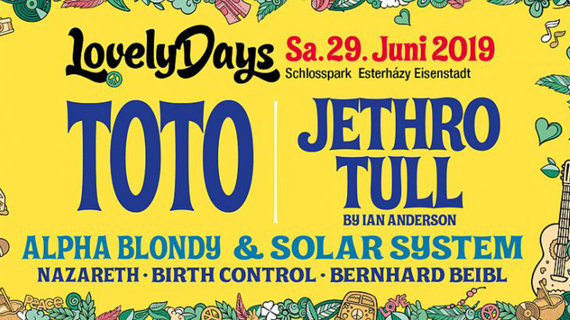 Lovely Days Line Up Lovely Days