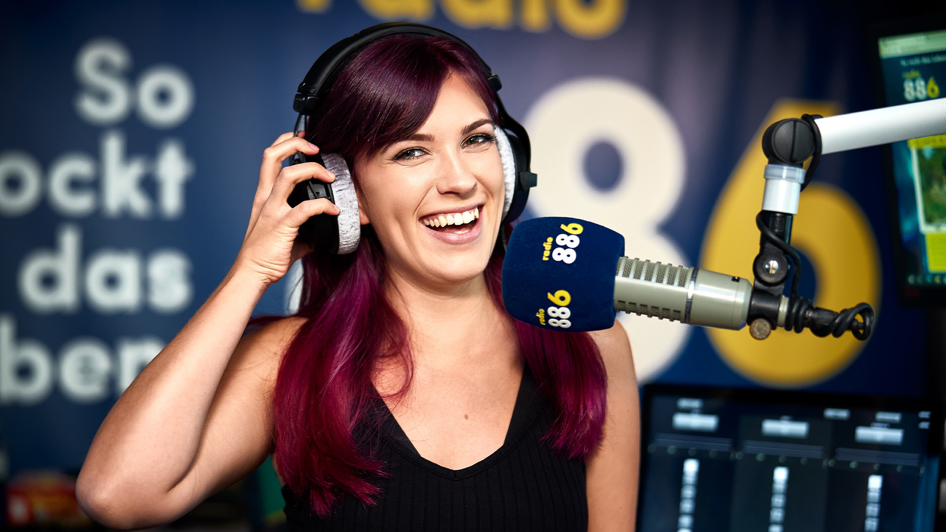 © Pascal Riesinger Kinga Wölger im 88.6 Studio