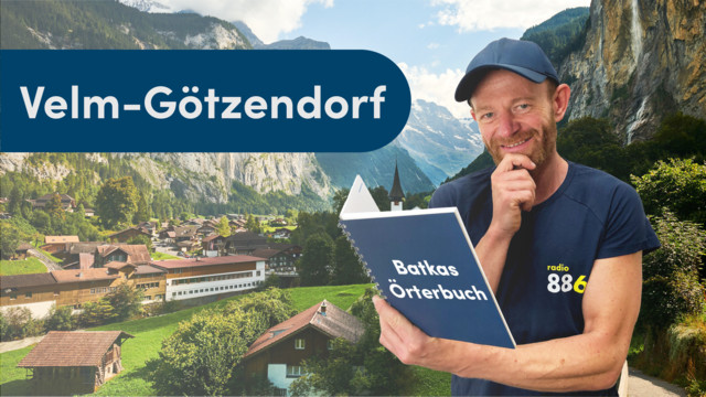 Der Batka vor einer Landschaft