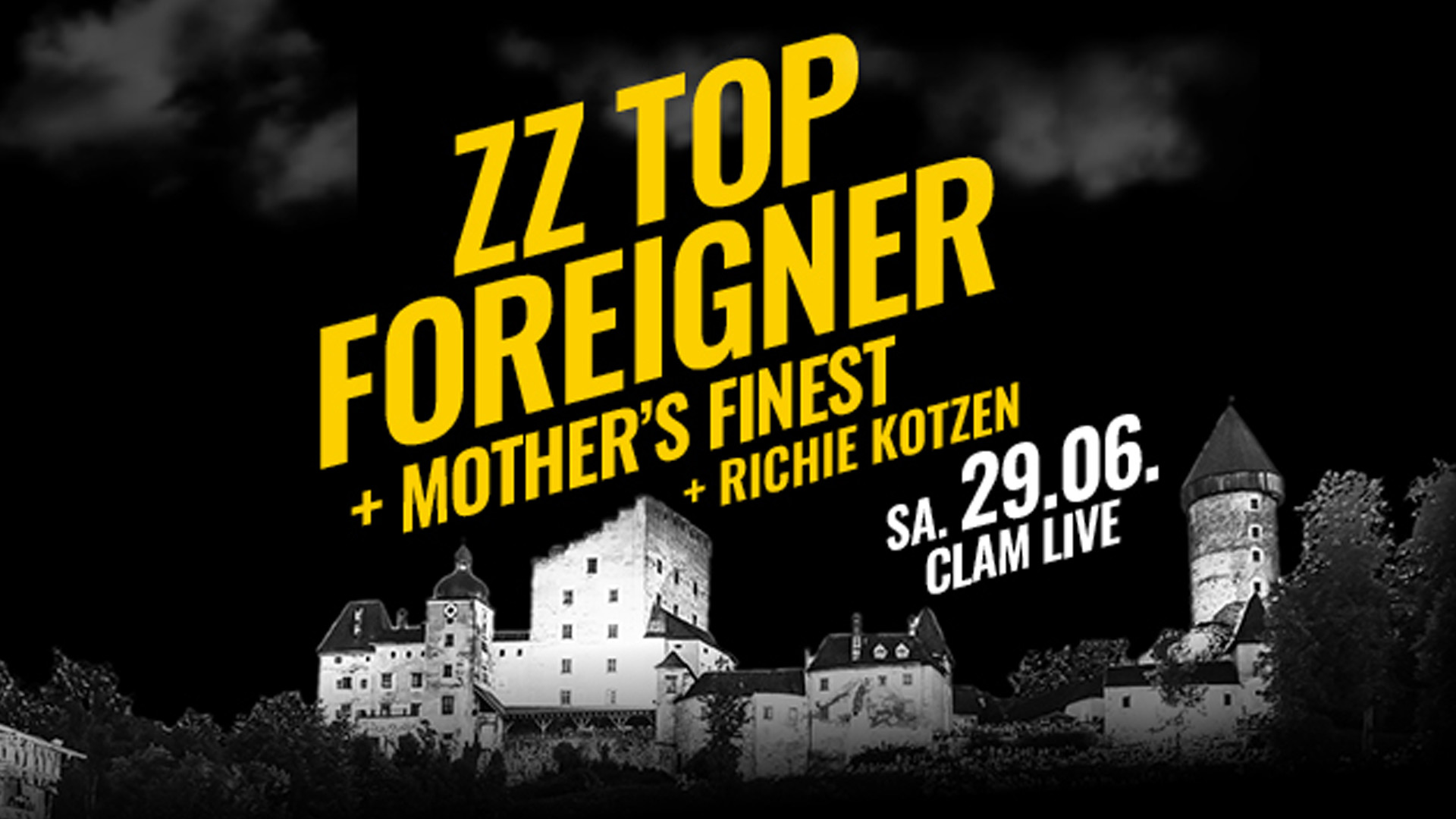 ZZ Top und Foreigner ZZ Top und Foreigner bei Clam Live