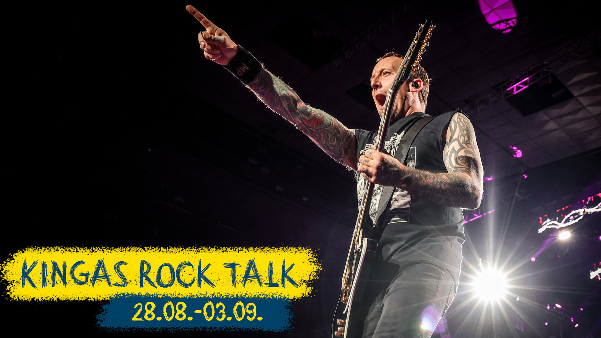 Michael Poulsen of Volbeat