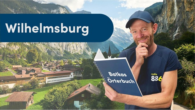 Der Batka vor einer Landschaft
