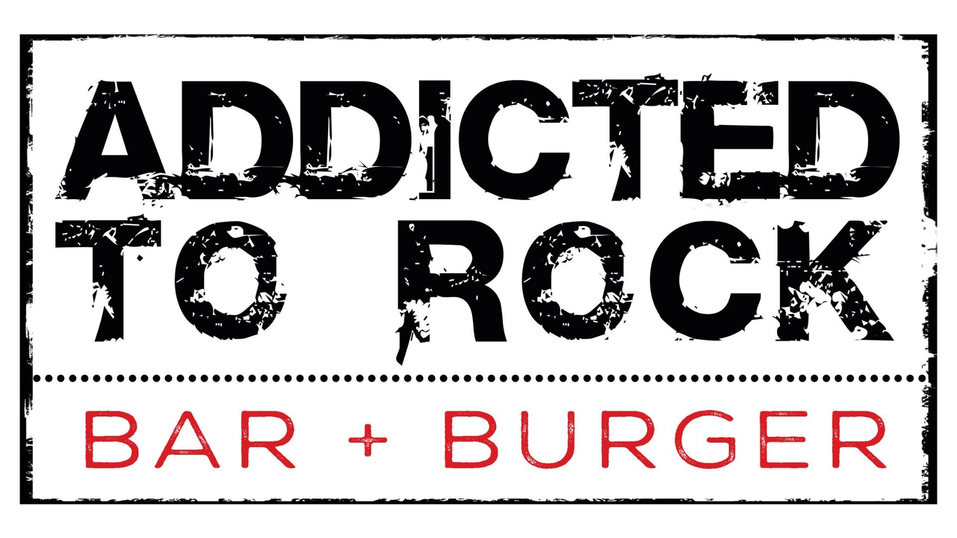 ADDICTED TO ROCK Bar und Burger Logo