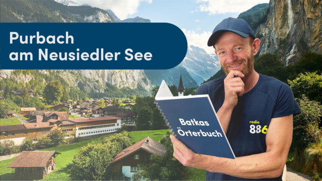 Der Batka vor einer Landschaft