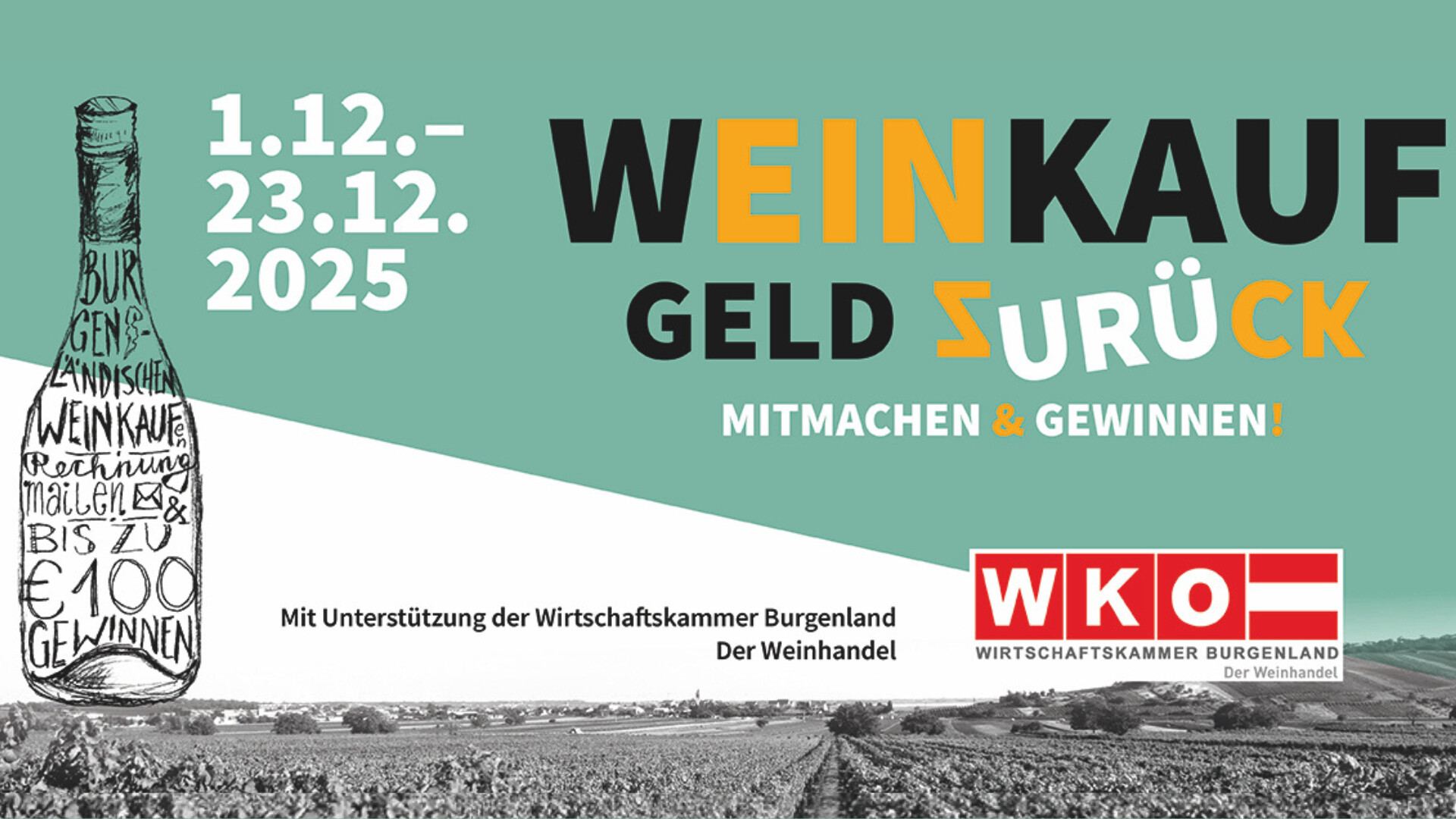 Weinkauf  - Geld zurück