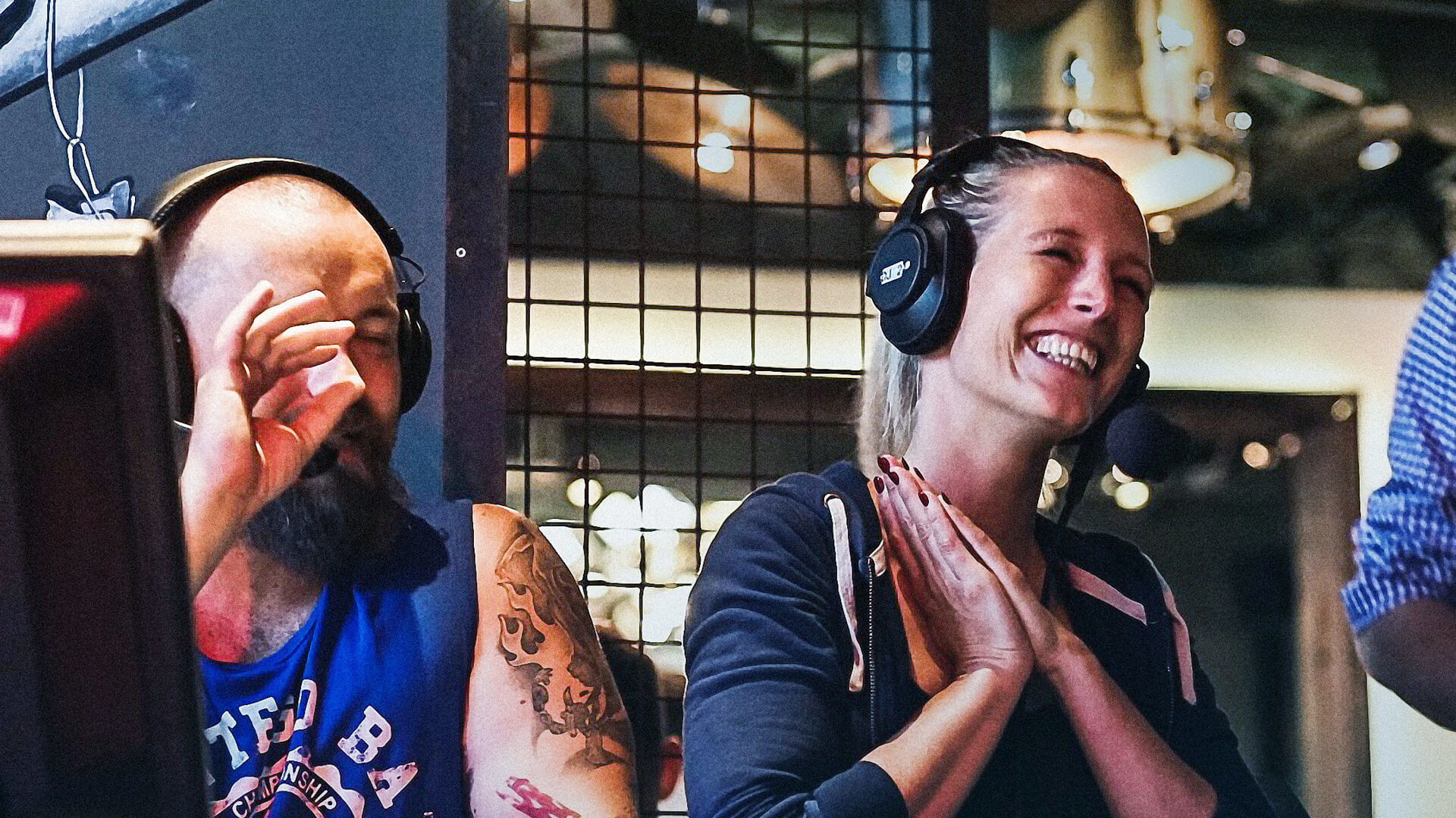 Team Niki Fuchs und der Timpel lachen