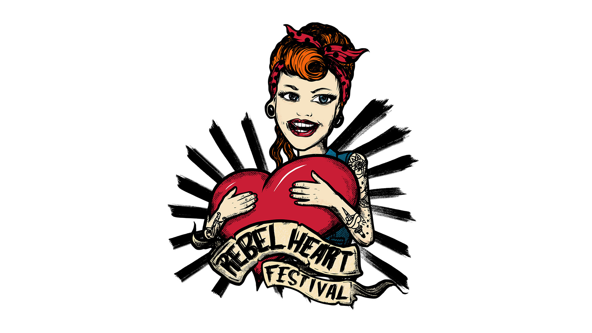 © Rebel HeART Festival Logo Rebel HeART Festival