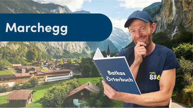 Der Batka vor einer Landschaft